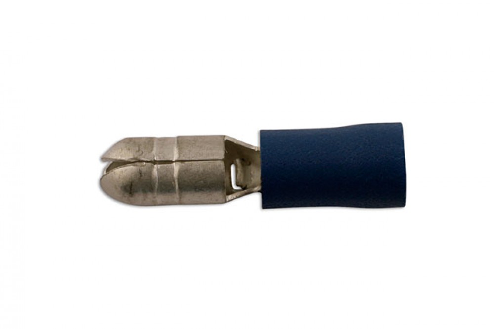 Blue Male Bullet 4.0mm - Pack 100