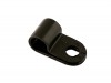 Black Nylon P-Clip 6.0mm - Pack 100