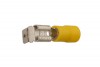 Yellow Piggyback Terminal 6.3mm - Pack 100