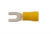 Yellow Fork Terminal 4.0mm - Pack 100