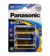 Pansonic Evolta AA Battery 12 x 4 Blister Packs