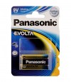 Pansonic Evolta PP3 9v Battery 12 x 1 Blister Packs