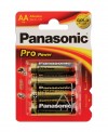 Panasonic Pro Power AA Battery 1 Card of 4