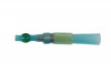 Closed Splice Solder Type Cable End Sleeve Green - Pack 16