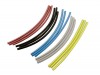 Assorted Coloured Heat Shrink Tubing 6.4mm - Pack 12