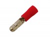 Red Male Bullet 4.0mm - Pack 100