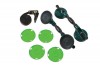 Windscreen Twin Suction Cup Handle Set