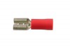 Red Female Push-On 2.8mm - Pack 100