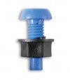 Number Plate Fixing 3/4" Blue Screws/Nuts - Pack 100
