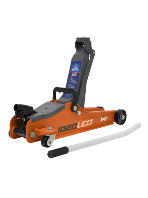 Trolley Jack 2tonne Low Entry Short Chassis - Orange