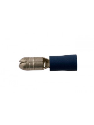 Blue Male Bullet 4.0mm - Pack 100