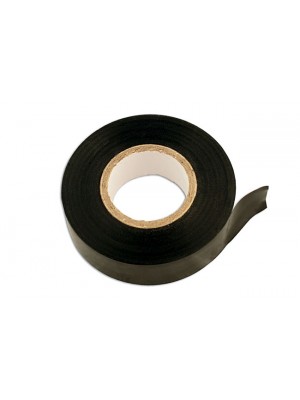 Black PVC Insulation Tape 19mm x 20m - Pack 10