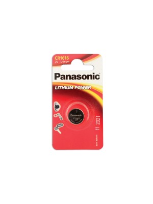 Panasonic Coin Cell Battery CR1616 3v 12 x 1 Cards