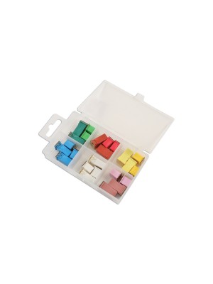 Assorted J Type Low Profile & J Type Fuses - 24 Pieces