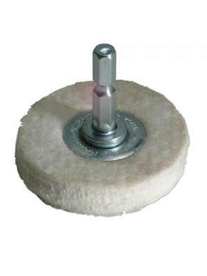 Buffing Wheel with Quick Chuck End 50mm