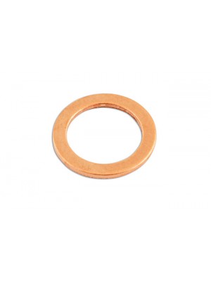 Copper Sealing Washer M10 x 14 x 1.0mm - Pack 100