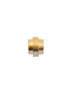 Brass Olive Stepped 8mm -Pack 100