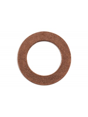 Sump Plug Copper Washer 16.3mm x 25mm x 2mm - Pack 10