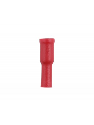 Red Female Bullet Terminal 4mm - Pack 10
