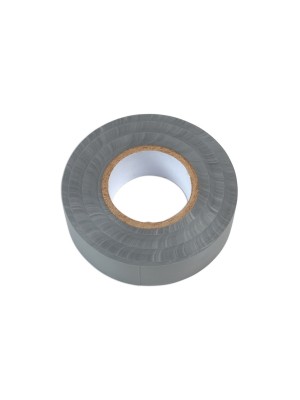 Grey PVC Insulation Tape 19mm x 20m - Pack 1