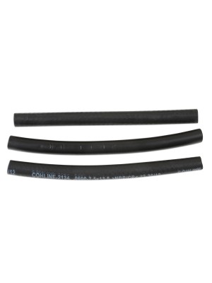 Rubber Fuel Hose 7.5mm ID X 200mm - Pack 3
