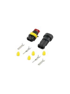 Automotive Electric Supaseal Connector Kit 2 Pin - 10 Pieces