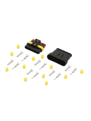 Automotive Electric Supaseal Connector Kit 6 Pin - 26 Pieces