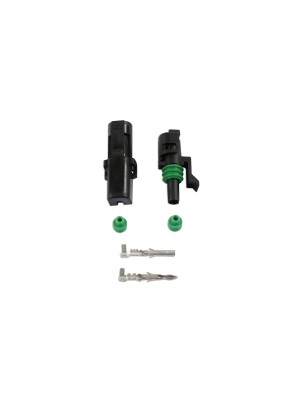 Automotive Electrical Delphi Connector Kit 1 Pin - 6 Pieces