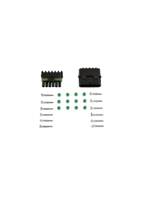 Automotive Electrical Delphi Connector Kit 6 Pin - 26 Pieces