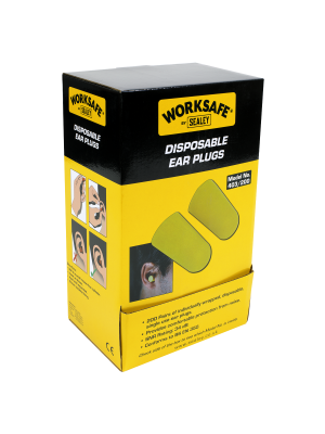 Ear Plugs Disposable - 200 Pairs