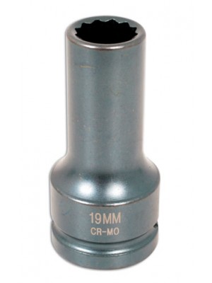 Cylinder Head Impact Socket 3/4"D 19mm