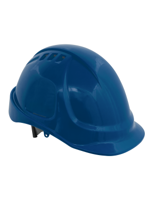 Safety Helmet - Vented (Blue)