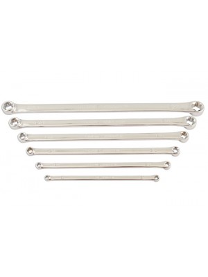 Extra Long Star Ring Spanner Set 6pc