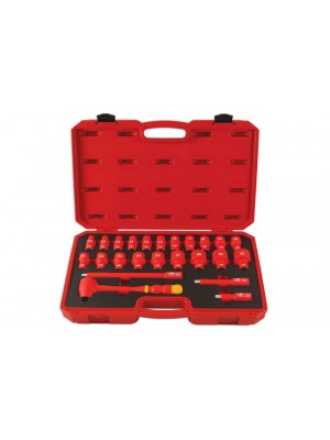 Insulated Socket Set 1/2"D 24pc