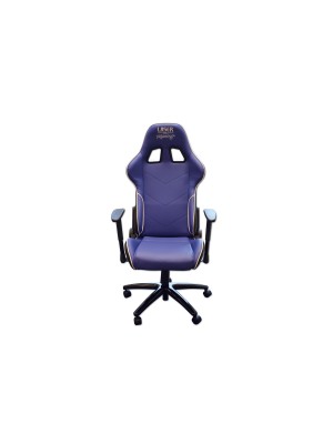 Laser Tools Racing Chair - Blue with White Piping