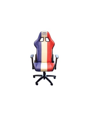 Laser Tools Racing Chair - Red, White & Blue
