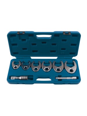 Crows Foot Wrench Set 1/2"D, 3/4"D 8pc