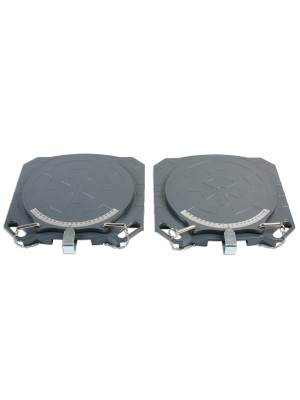Steering Turntables - AluSuits Minium 4000kg (Pair)