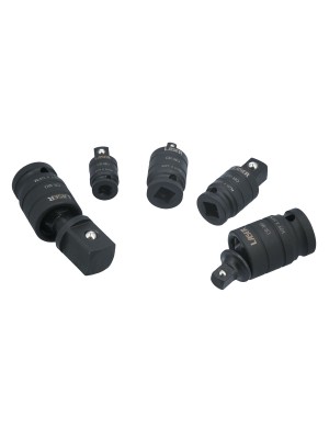 Impact Universal Joint Step Up/Down Adaptor Set 5pc