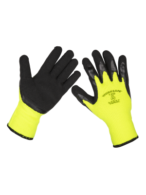 Thermal Super Grip Gloves (Large) - Pack of 12 Pairs