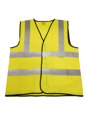 Hi-Vis Waistcoat (Site and Road Use) Yellow - Large