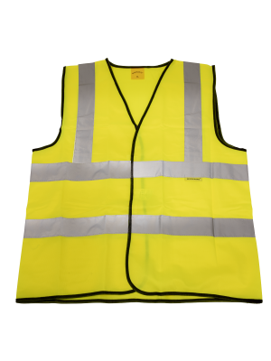 Hi-Vis Waistcoat (Site and Road Use) Yellow - X-Large