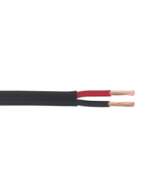Automotive Cable Thick Wall Flat Twin 2 x 2mm² 28/0.30mm 30m Black