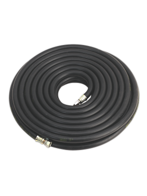 Air Hose 15m x Ø10mm with 1/4"BSP Unions Heavy-Duty