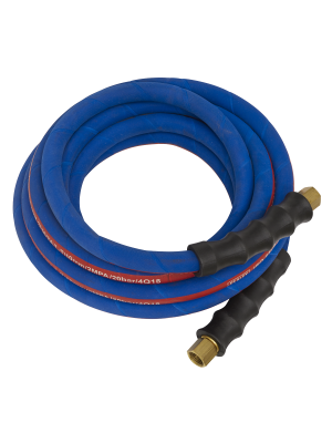 Air Hose 5m x Ø10mm with 1/4"BSP Unions Extra-Heavy-Duty