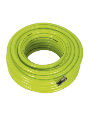 Air Hose High-Visibility 20m x Ø8mm with 1/4"BSP Unions