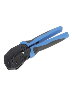 Ratchet Crimping Tool Angled Head Insulated Terminals