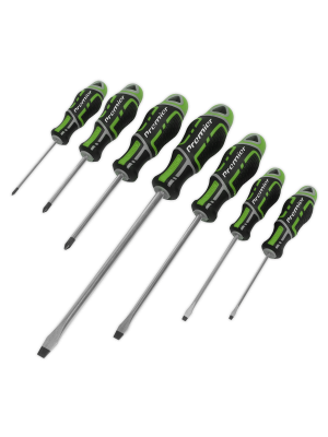 Screwdriver Set 7pc GripMAX® - Hi-Vis Green