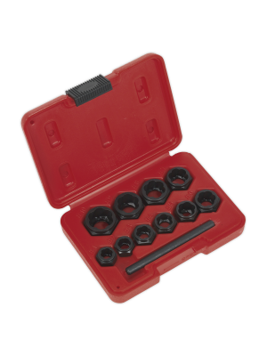 Bolt Extractor Set 11pc Spanner Type