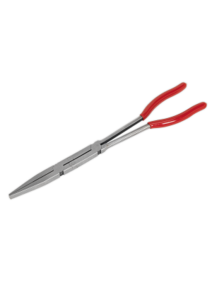 Flat Nose Pliers Double Joint Long Reach 335mm